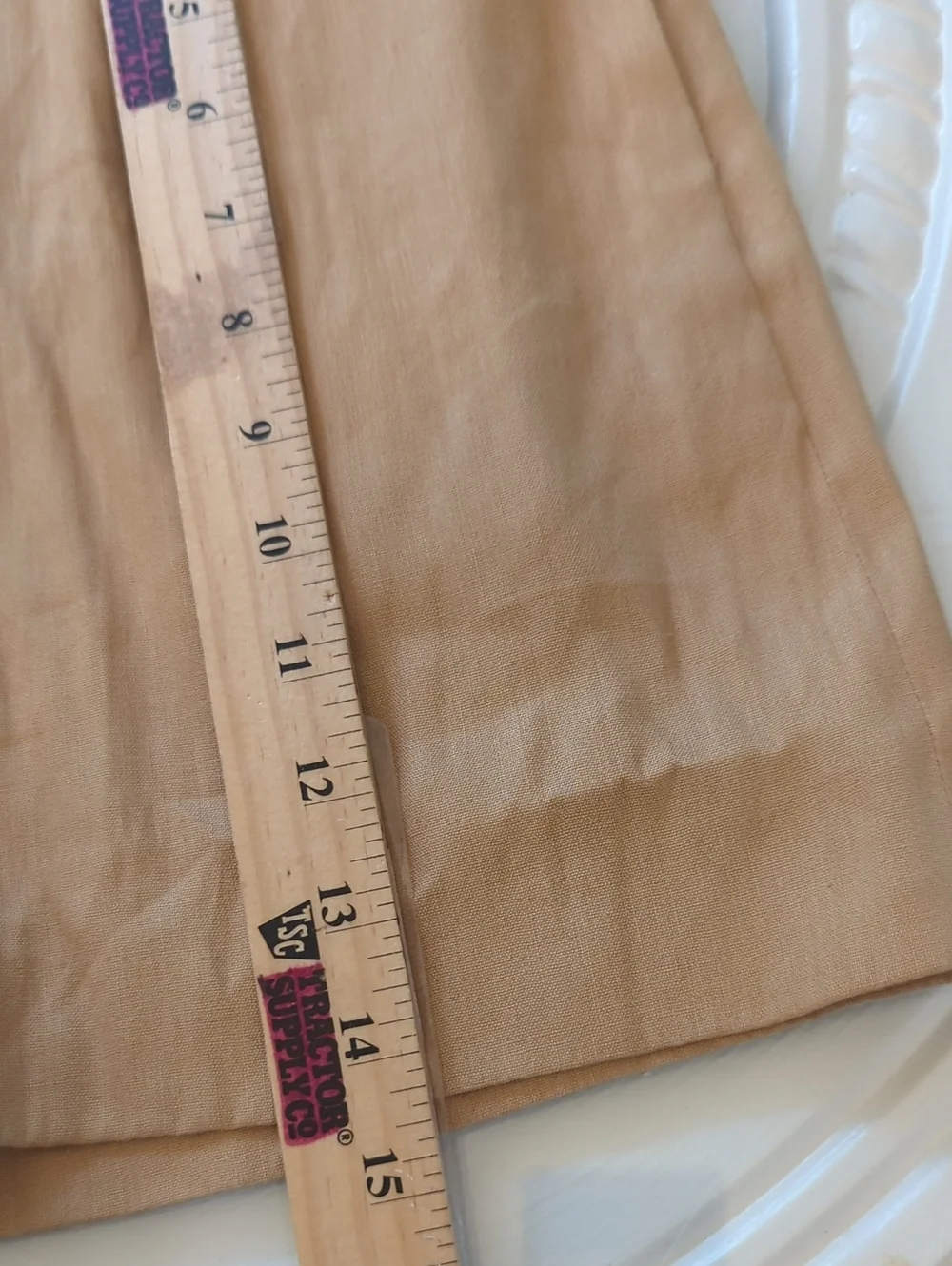Antonio Melanie Linen Blend Kaki Tan Camel Shades With Pockets Tailored Short 8 - Picture 10 of 15